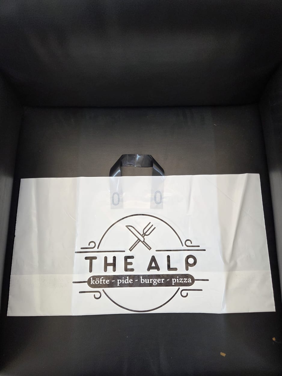 The Alp — Baskılı Mağaza Poşeti