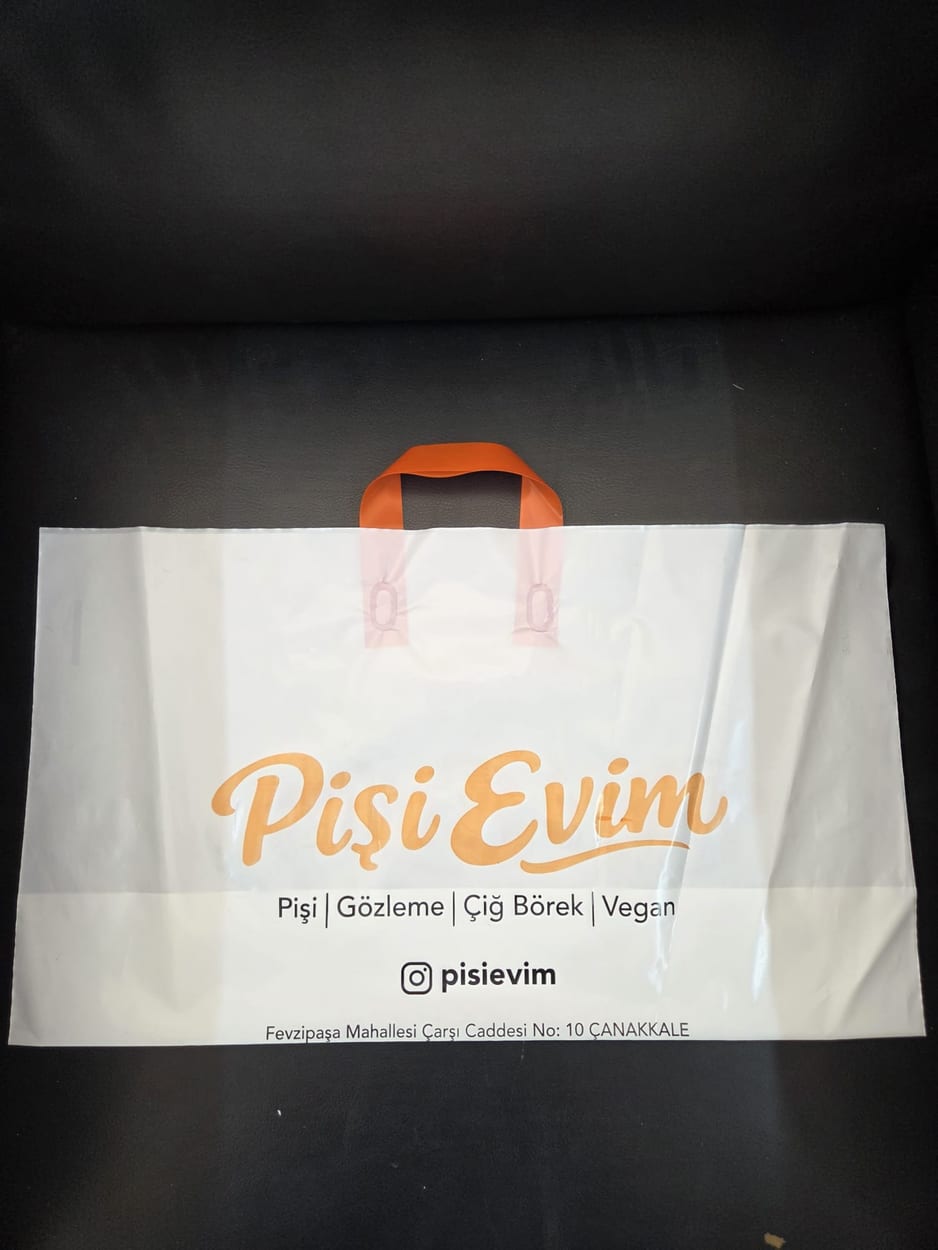 Pişi Evim — Baskılı Mağaza Poşeti