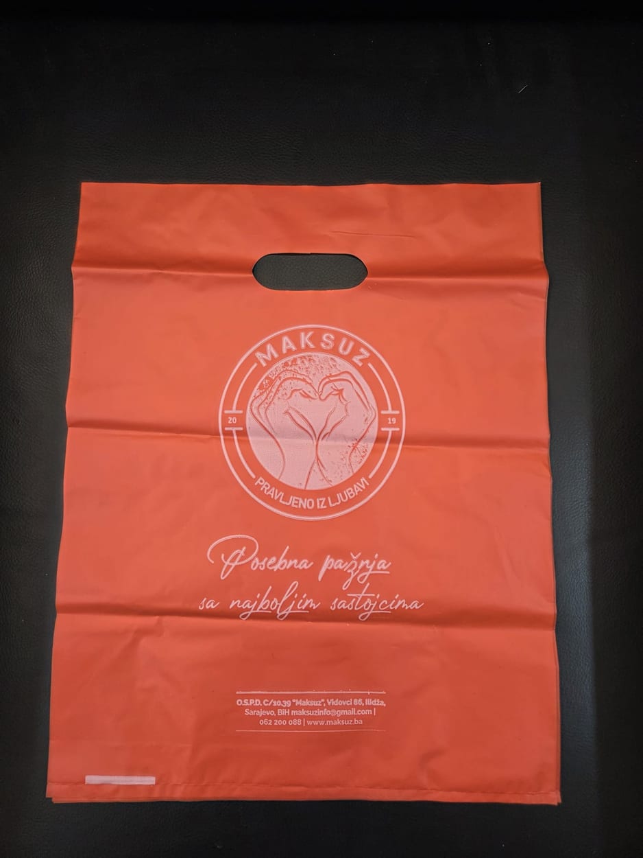 Maksuz — Baskılı Mağaza Poşeti