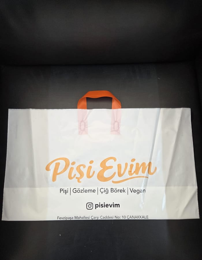 Pişi Evim — Baskılı Mağaza Poşeti